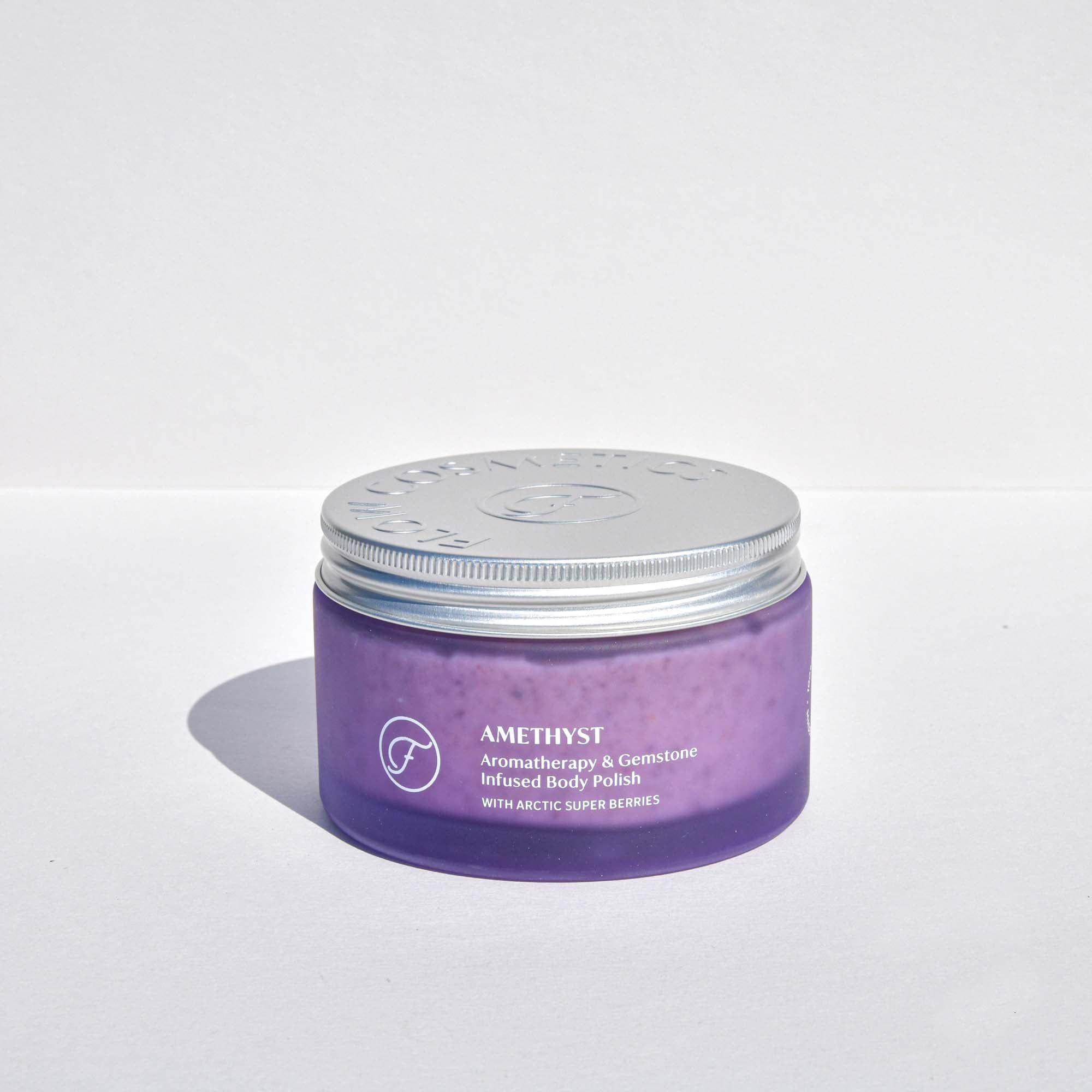 Flow Cosmetics lichaamsscrub amethyst