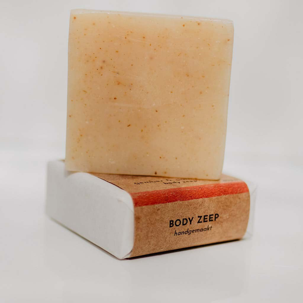 Koseli Gember & Palmarosa Body Zeep 80 g
