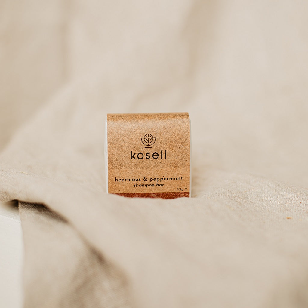 Koseli Heermoes & Pepermunt Shampoo Bar 70 g