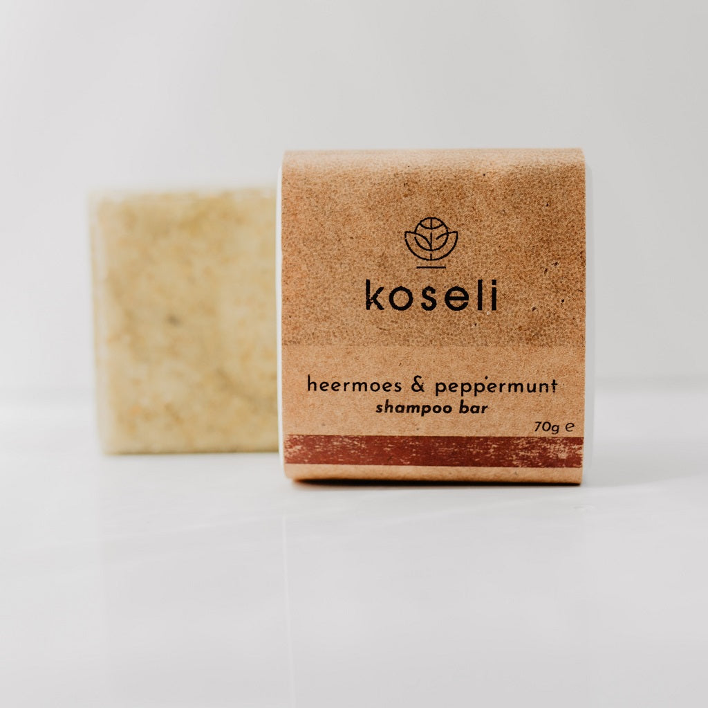 Koseli Heermoes & Pepermunt Shampoo Bar 70 g