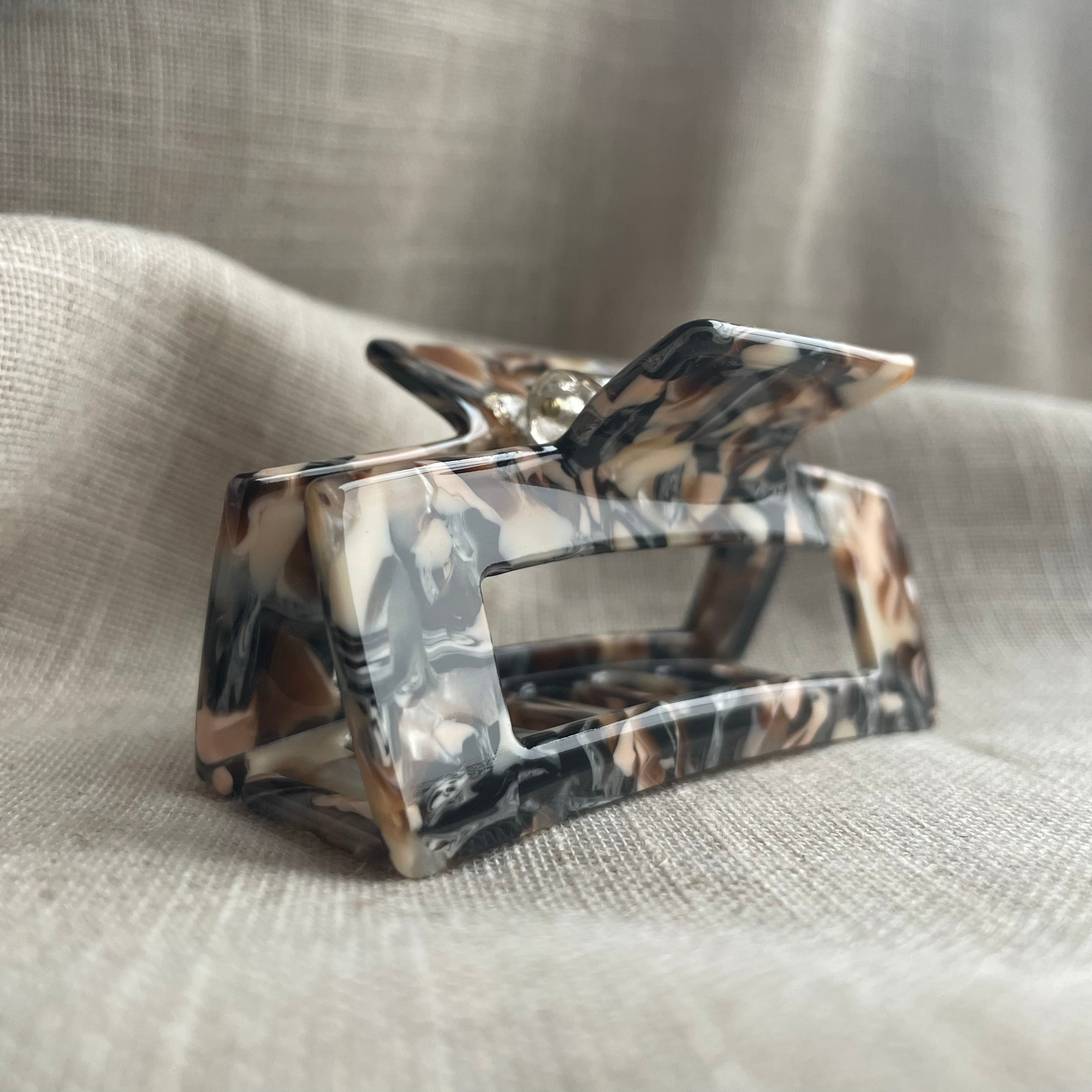 SQÓN Haarspeld Medium Marble 7,5 cm