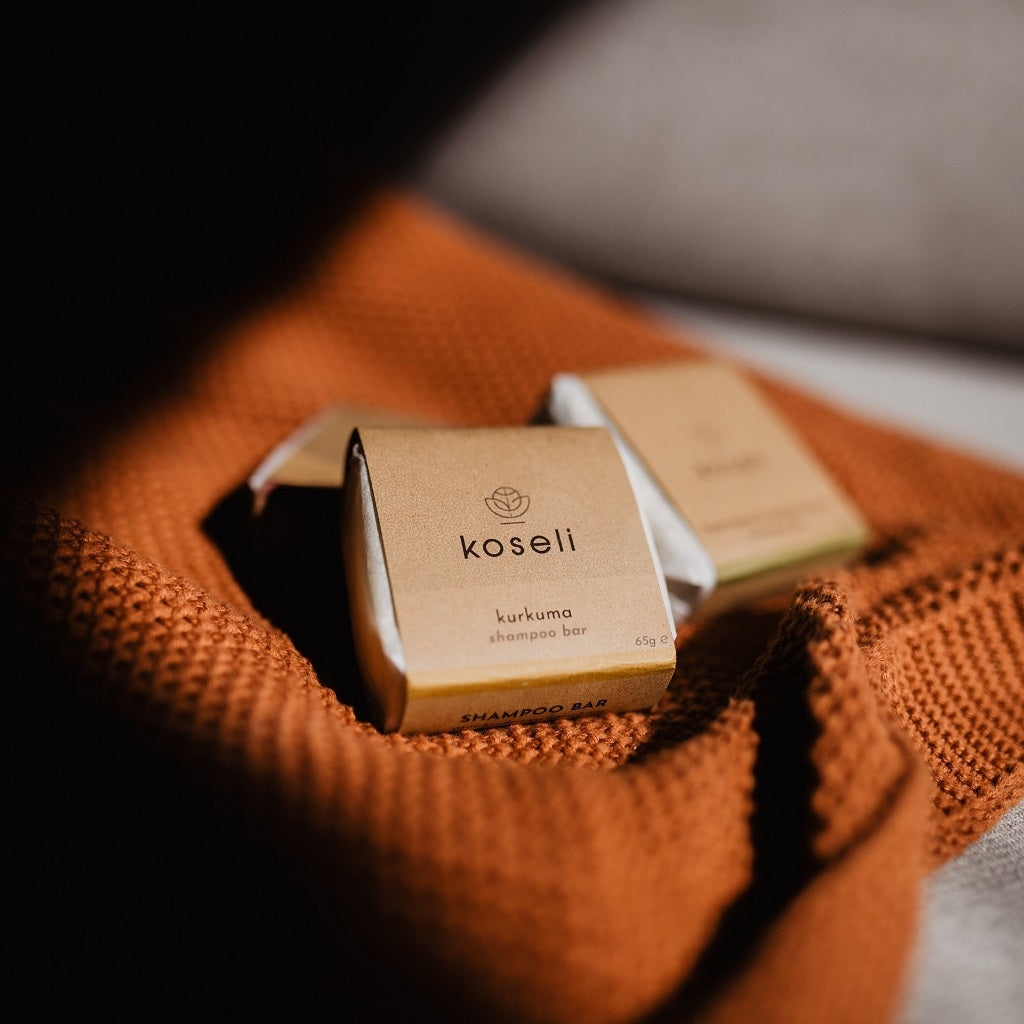 Koseli Kurkuma Shampoo Bar 70 g