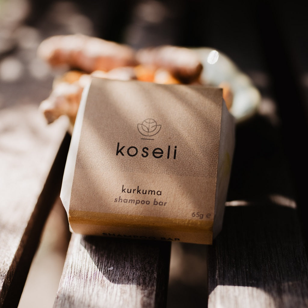 Koseli Kurkuma Shampoo Bar 70 g