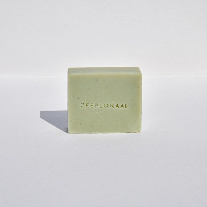 Het Zeeplokaal lichaamszeep groene klei & bergamot 